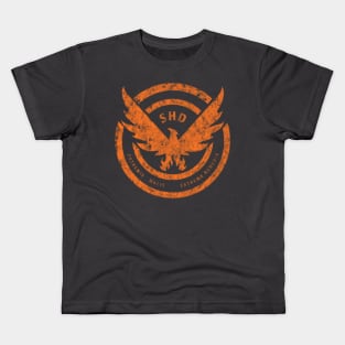 The Division SHD Worn Orange Logo Kids T-Shirt